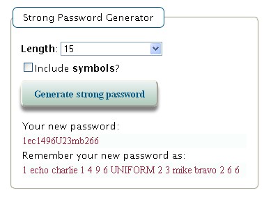 Random Password Generator Online Grc
