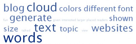 animated word cloud generator