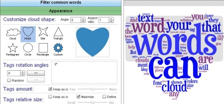 word cloud generator shapes free