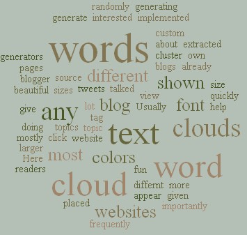 word cloud generator with any shape